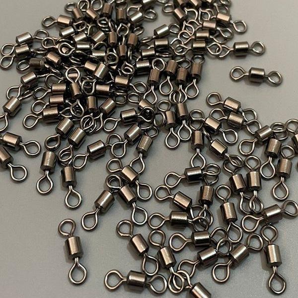 Free Shipping High-Speed Figure-8 Rotating Fishing Connector with 8-Ring Design