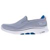 Skechers Go Walk 7 Malha Confortável Versátil Absorção de Choque Durável Cano Baixo Casual Tênis Masculino Azul 216637-GYBL