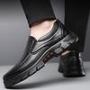 Men's Loafers Fashion Handmade Cowhide Leather Shoes Breathable Business Casual Shoes for Men Oxford Office Shoes Zapatos Hombre