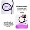 6W 360° Rotation Portable Uv Nail Lamp Mini Uv Light For Nails Usb Spotlight Nail Light For Home Salon Manicuris Art Usb Manicur