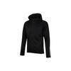 Adidas Classic Three-Stripe Zip Hoodie Jacket Men Outerwear Black DZ7404