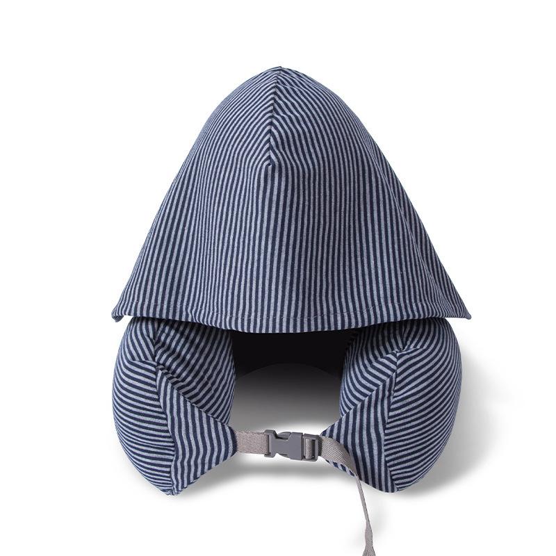 

Hooded Particle U-shaped Pillow Cotton Neck Pillow Hooded Blackout Travel Aircraft Foam Particle see details