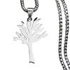 European and American Hollow Tree of Life Necklace Stainless Steel Tree Pendant Personalized Versatile Accessories
