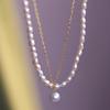 100% Natural Freshwater Pearl 14K Gold Filled Female Chains Necklace Promotion  For Women Valentine's Day Gifts No Fade