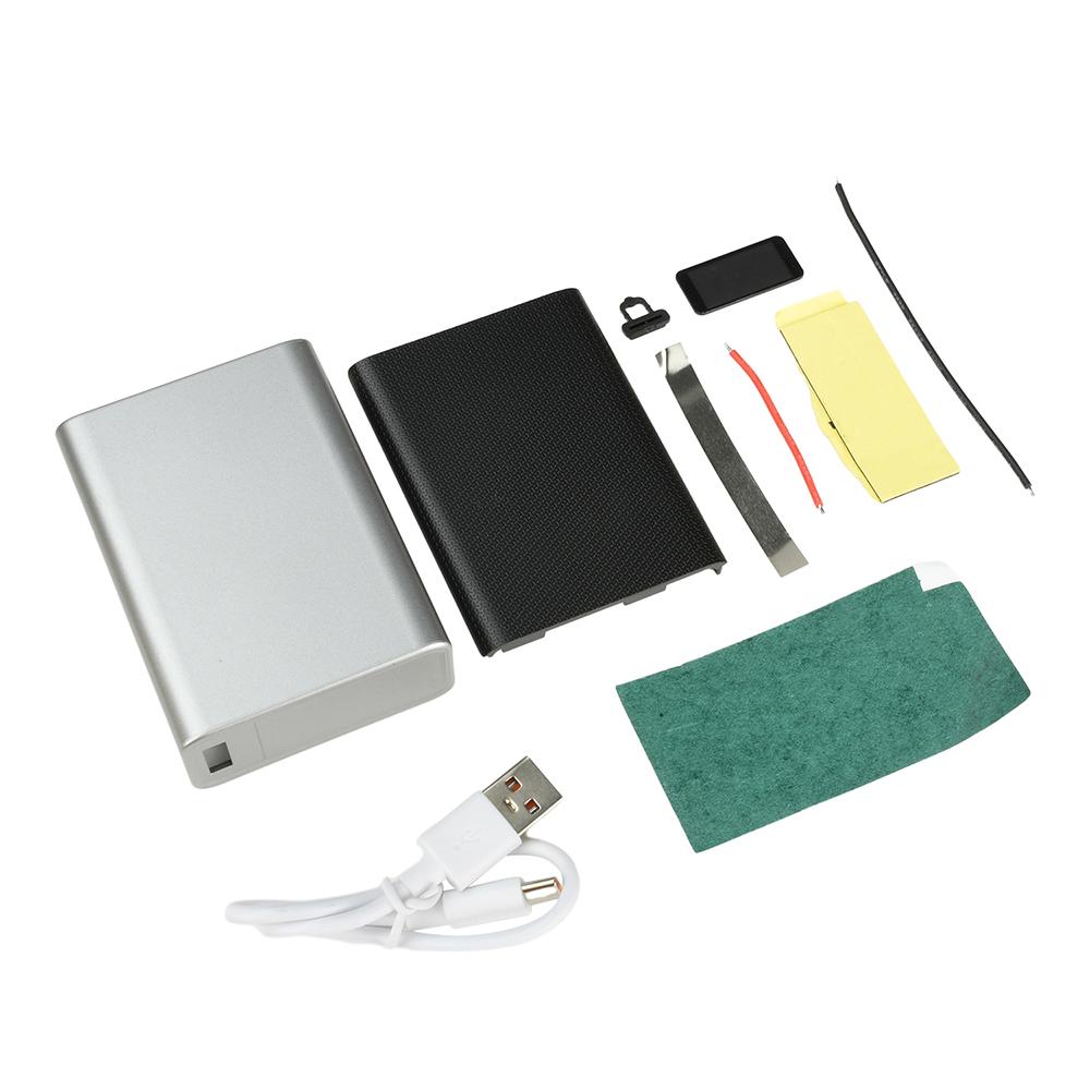 21700 Battery Box DIY Power Bank Kit 22.5W Fast Charging 0.96-inch TFT Color Screen PD/QC/VOOC Fast Charge Type-C+USB Dual Ports