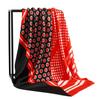 Nový 90*90cm Čtvercový šátek s vintage květinami Dámský hedvábný šál Nákrčník Dámský Potisk Čelenka Pokrývky hlavy Foulard Hidžáb Gumičky do vlasů