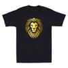 Lion Head Christian Religious God Jesus Golden Printed Novelty Unisex's T-Shirt Tee