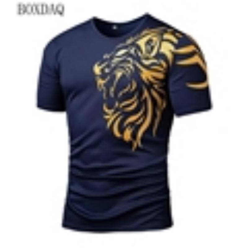 3D Printed Firefighting T-Shirt For Men's  Casual Streetwear Summer Fashion O-Neck Tee Short Sleeve Boys Clothes Oversized Tops