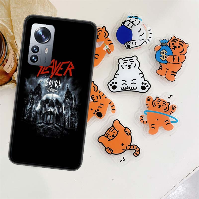 Slayer Heavy Metal Rock Band Phone Case For Xiaomi Poco X7 X6 M8 M7 M6 M4 M3 X4 Pro F7 Ultra M5S Mi 14 14T 15 15T 12T 10T Pro 12