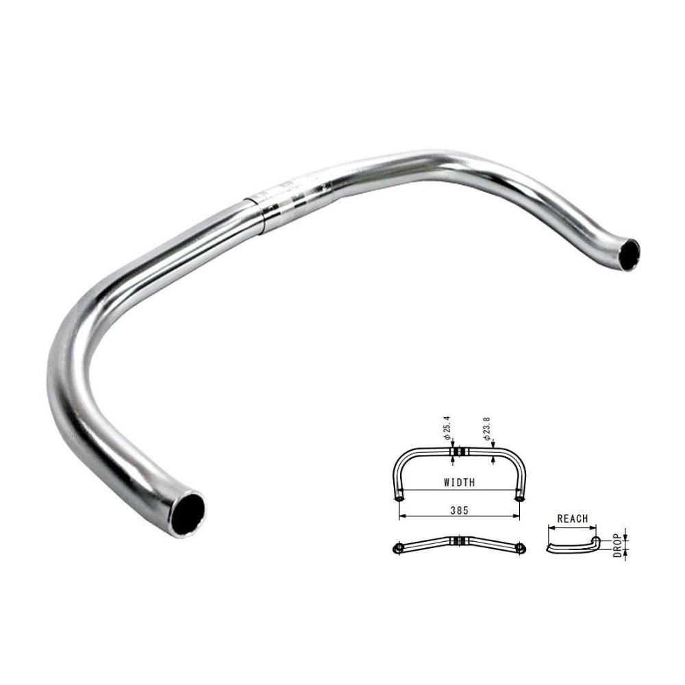 Руль NITTO SILVER 400 RB-010 25.4 25.4