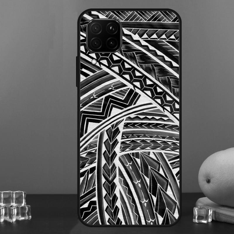 Maori Tribal Samoan Polynesian For Huawei Nova 12s 12i 11i 8i 9 10 SE Y91 Y90 Y60 Y70 Y72 Y61 P20 P40 Lite P30 P60 Pro Case