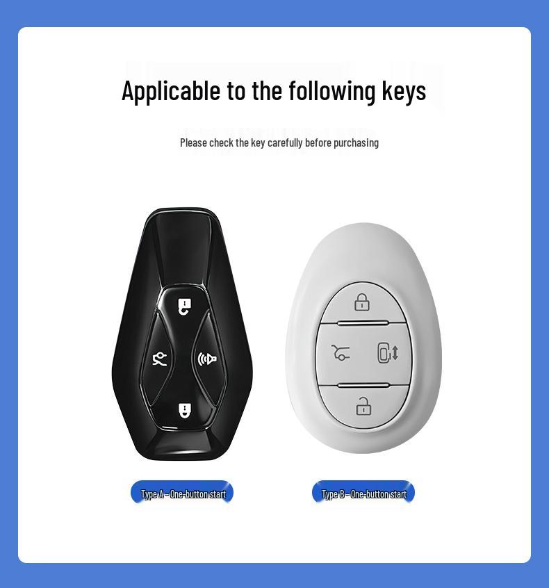 

BAIC ARCFOX Key Case: Premium for Alpha S & Alpha T with Key Chain