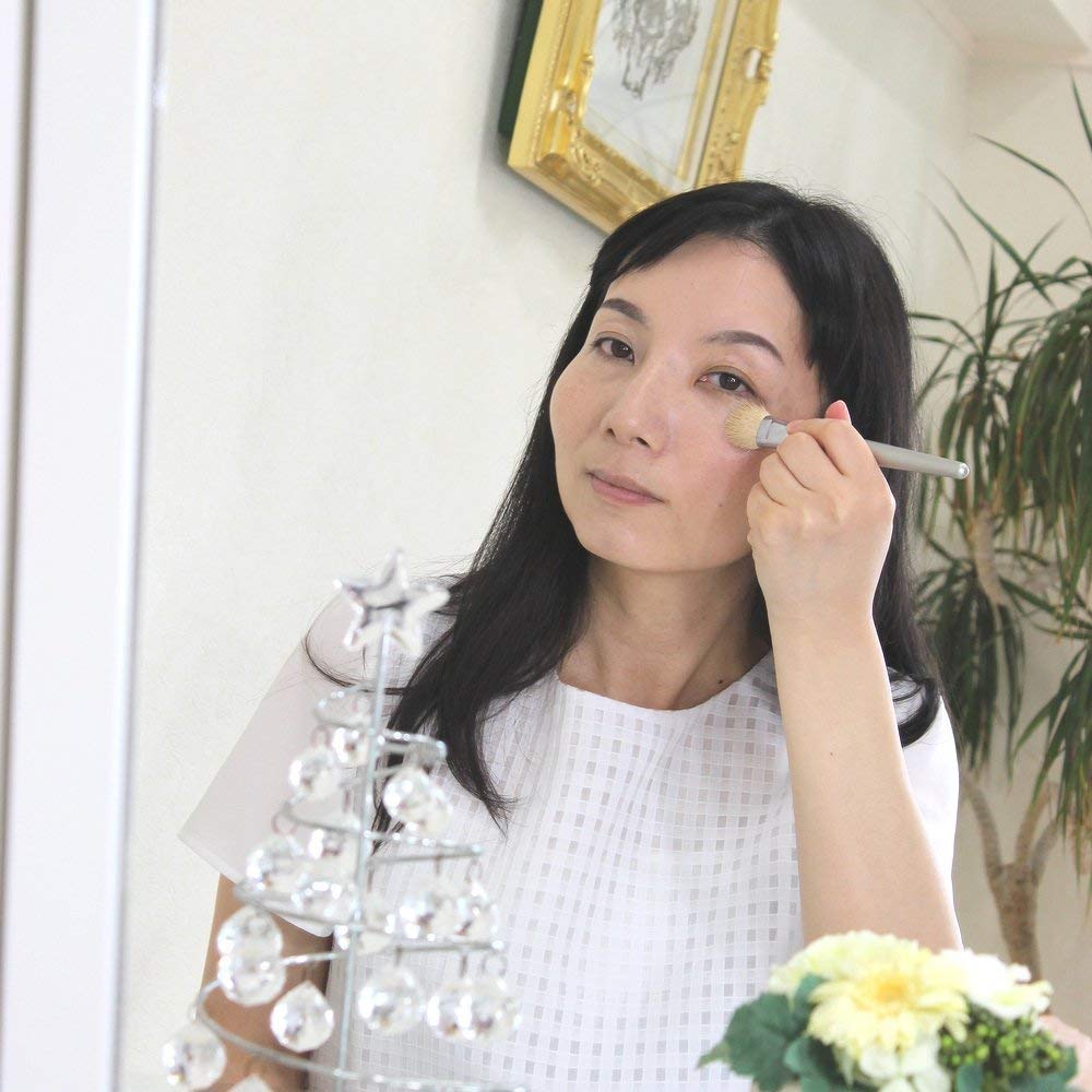 Kumano Brush Foundation Makeup Brush Sakura Series (Liquid Brush)