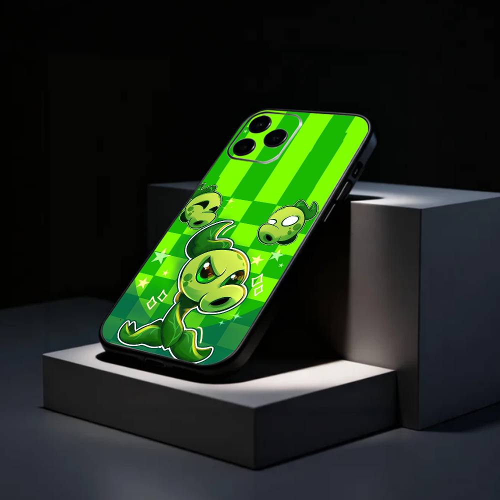 Game P-Plants VS Z-Zombies Phone Case Silicone Soft For IPhone 17 16 15 14 13 12 11 X XR Plus Pro Max Plus