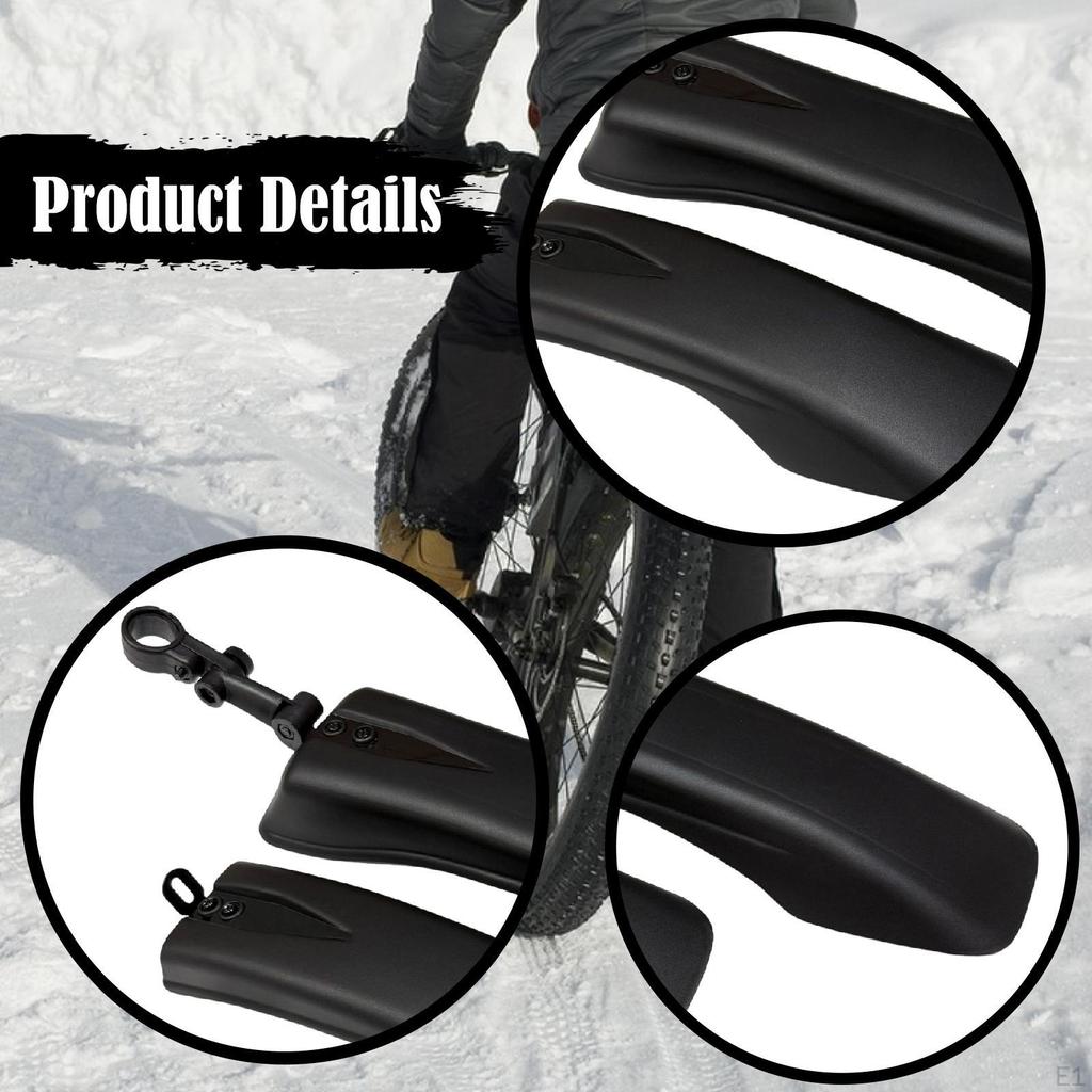 Bike Mudguard Simple Installation Practical Stylish Supplies Repair Quick Release Mud Guard Mudflap