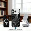 Gothic Coquette Cyber Sigilism Phone Case Magnetic For iPhone17 16 15 14 13 12 Pro Max For Magsafe Wireless Charging Cover