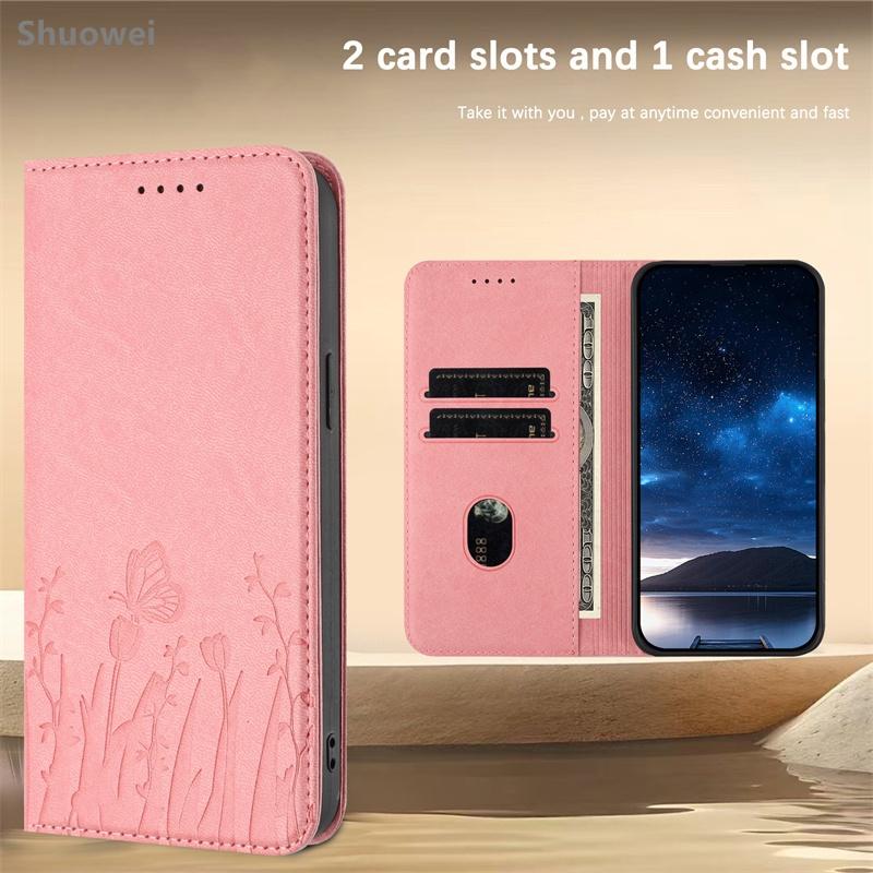 Flip Phone Case OnePlus 1+ Ace 2V 5 Ultra Nord CE 2 4 3 5 N10 100 200 4G 5G Leather Wallet Cover Casing