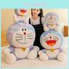 Cute And Cuddly Doraemon Plush Toy With Ding Dong Cat Cartoon Character For Girls