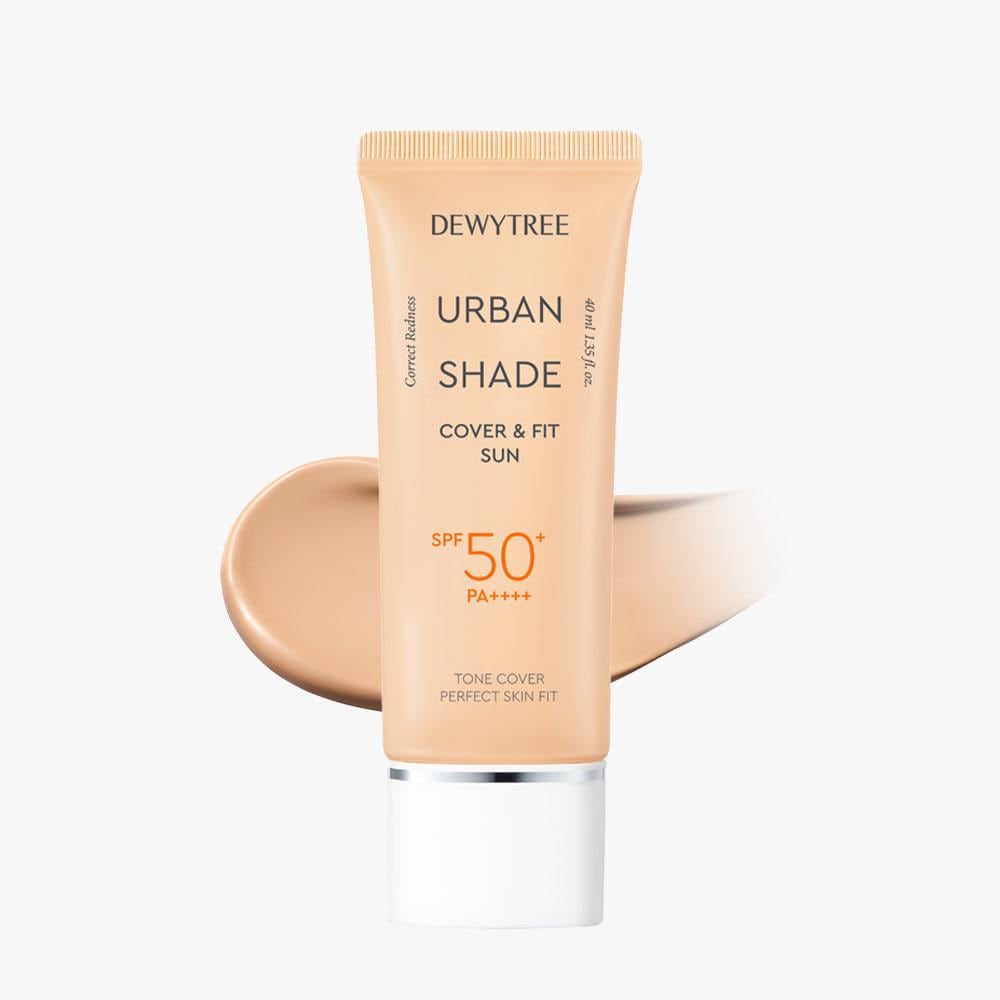 DEWYTREE Urban Shade Foundation Free Cover & Fit Tone-Up Sun Cream 40ml / SPF50+ PA++++