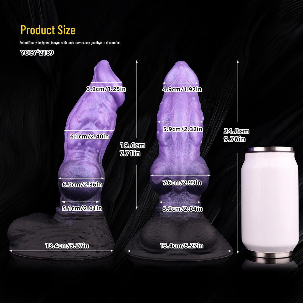 YOCY Fantasy Canine-Shaped Silicone Adult Toy