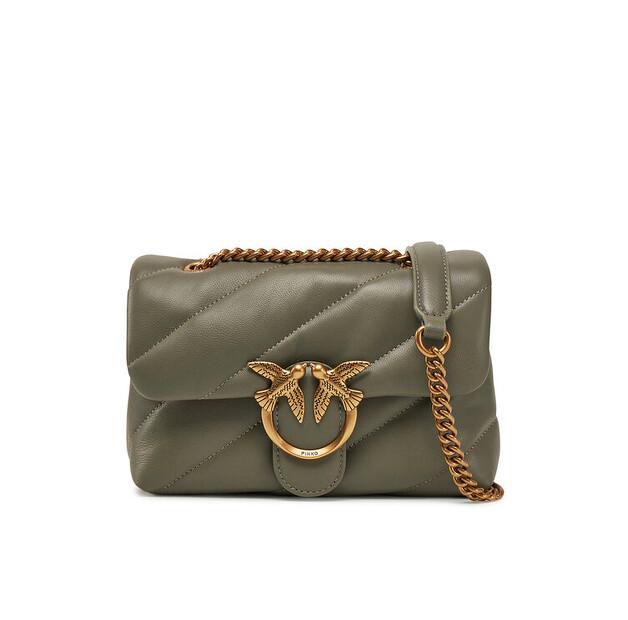 Handbag PINKO Love Puff Mini Cl PE 25 PLTT 100039 A0F2 Green