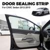 Car Door Weatherstrip Moulding Seal Strip Front Rear Left Right For Honda Civic 2012 2013 2014 2015 72350-TR3-A01 Accessories