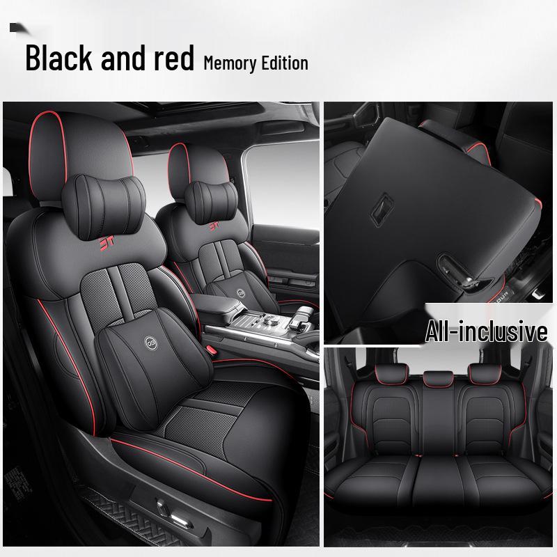 Jetour Shanhai T2 Autositzkissen aus Leder – Ganzjahresgröße, universelle Passform