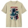 Japanese Metal Gear Solid Men's T Shirts  Novelty Tee Shirt Short Sleeve Crew Neck T-Shirts 100% Cotton 4XL 5XL 6XL Clothing