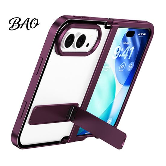 Minimalist Phone Accessory for 2026 Aluminum Frame Case IPhoneDuo 2026, Slim Metal Bumper Protective Cover with Precise Cutouts, Anti-Fingerprint