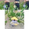 Soft And Cuddly Penguin Plush Keychain Featuring Charming Hat Design