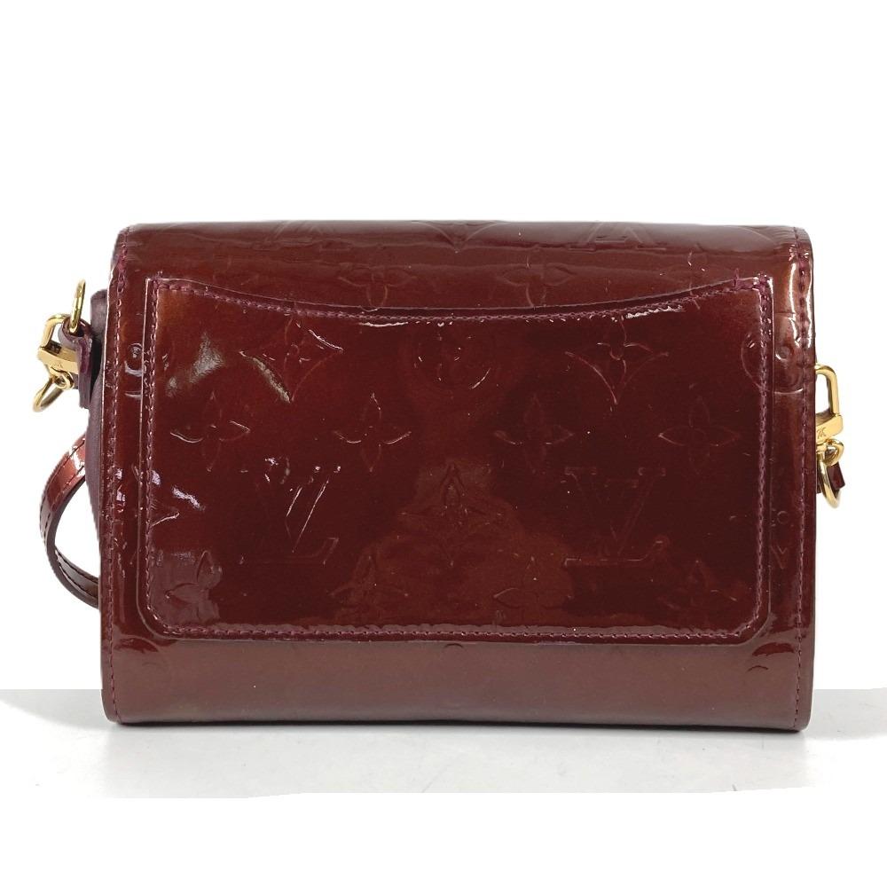 Louis Vuitton M91547 MonogramVernis Rossmore PM Shoulder Bag Clutch Bag