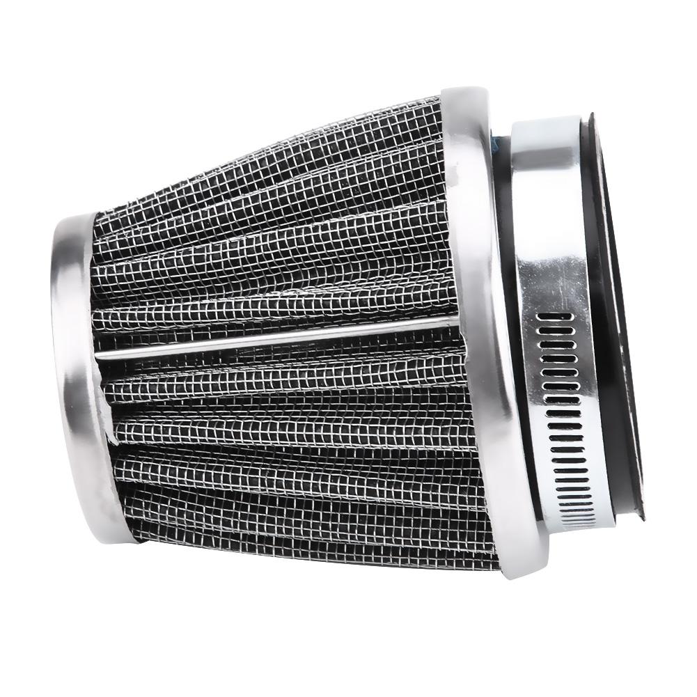 Motorcycle Air Intake Filter Cleaner Universal for 48mm/1.9in