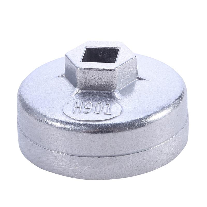 Wrench Auto Tool 1/2 Square Drive End Cap Oil Filter Wrench Auto Hand Tools Remover Tool 65mm 67mm 74mm 79mm