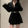 Stylish Rose Metallic Flower Accessory Elastic Waist Belt For Dresses Casual