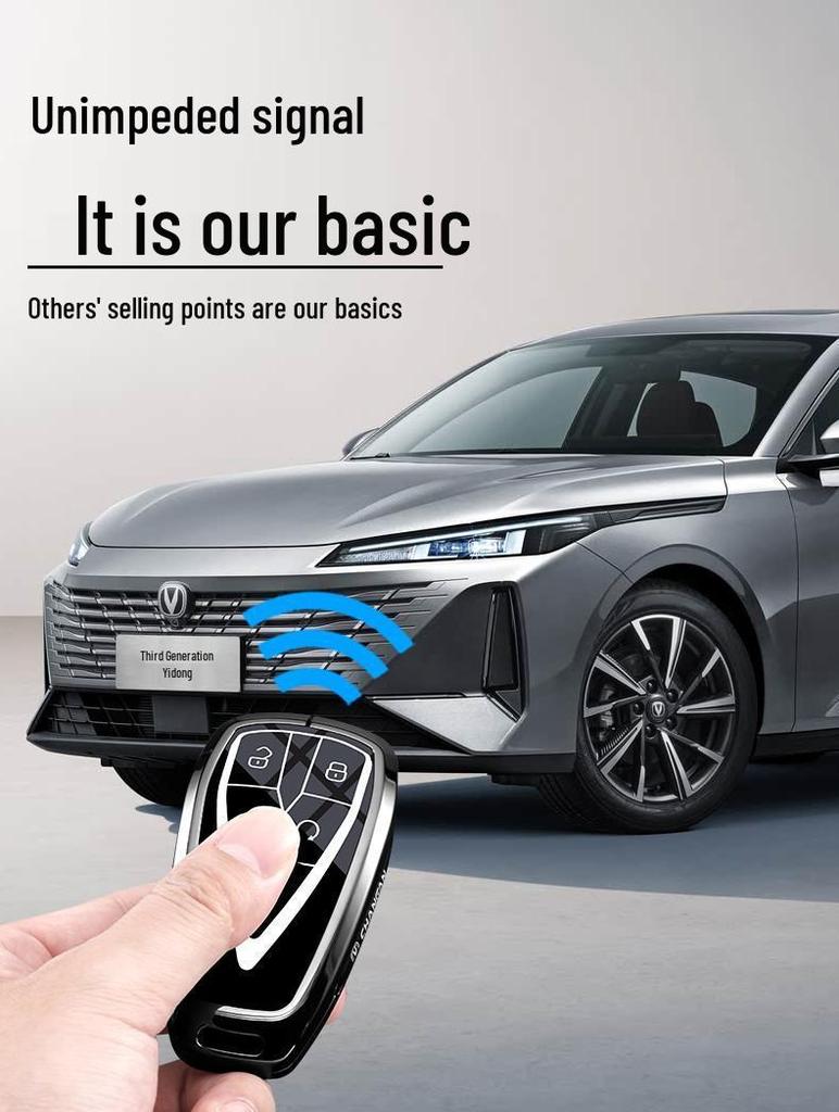 Changan CS35 PLUS Key Case: High-Grade Full Coverage Shell for Men & Women