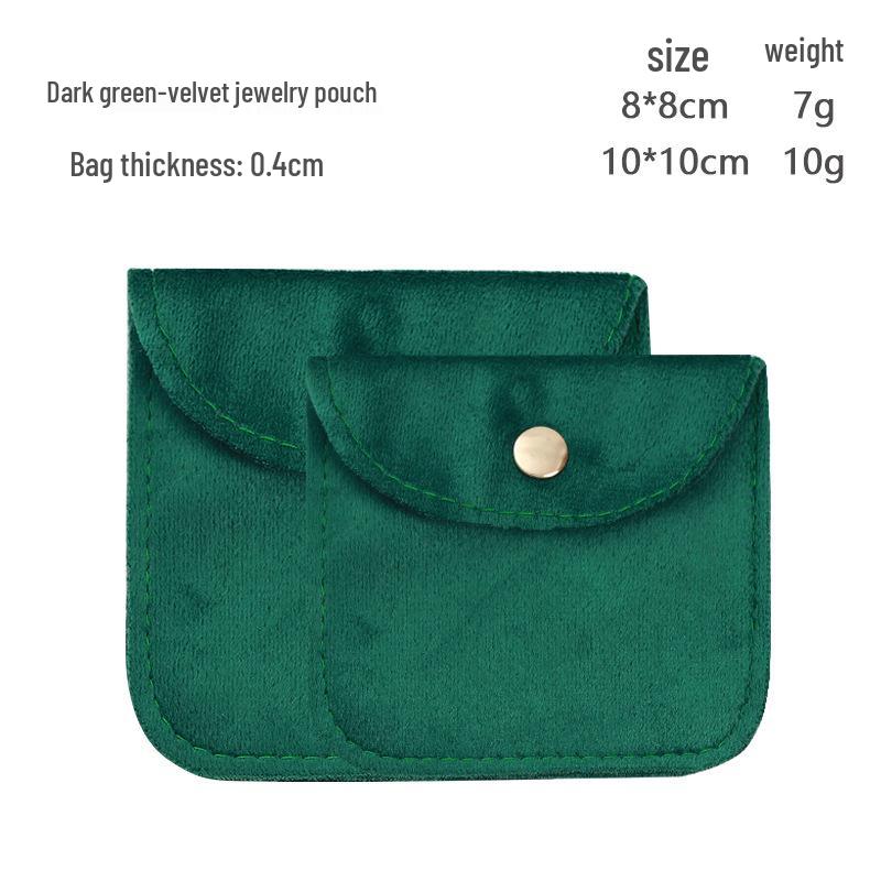 Velvet Jewelry Storage Pouch for Watches, Bracelets, and Rings