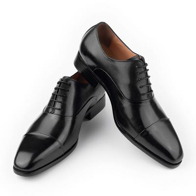 Mode Hohe Qualität Handgefertigt Herren Oxford Lederschuhe Innennähte Echtes Leder Herren Kleiderschuhe Business Formell Lederschuhe