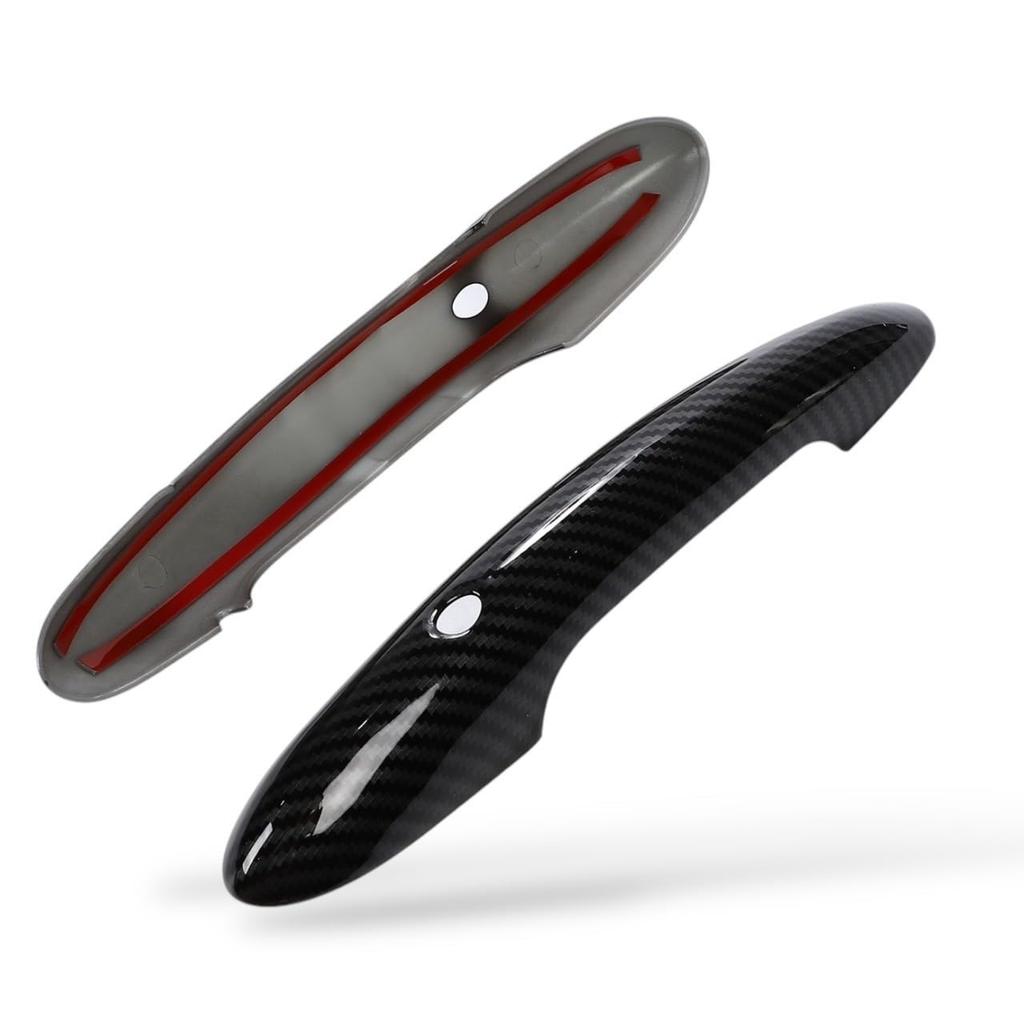 Kanoan BMW Door Handle Covers for MINI Cooper Vehicles with Comfort Access Set of Smart Key Mini Cooper Aftermarket F54, F55, F60, etc., 5-Door Holes,