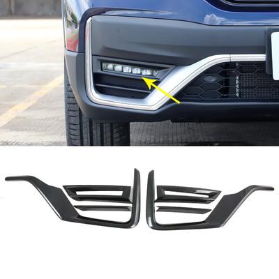 Für Honda CRV CR-V Auto Kopf Vorder Nebel Licht Lampe Trim Abdeckung ABS Chrom Außen Styling Aufkleber