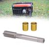 ZK20 Spark Plug Thread Hole Repair Tools Metal M12x1.25 Inserts M14x1.25 Tap 14mm Rethreaded Kit