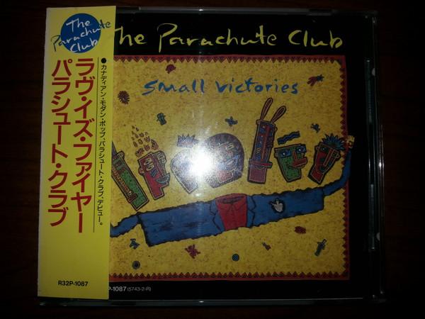 

CD PARACHUTE CLUB - Small Victories R32P1087 RCA 1987 Japan ObiRock Used