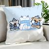 CCartoon maltese and golden retrievered Cushion Cover Cushion Cover Set Pcs x x x Pillowcase Decorative Sofa Home