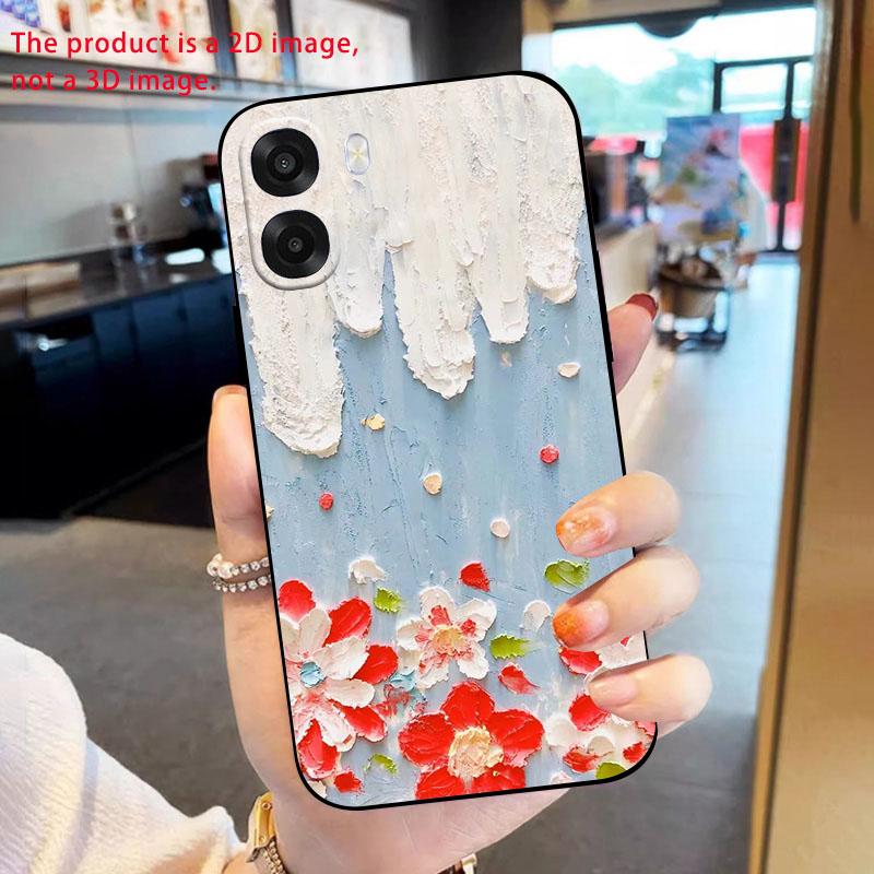 For OPPO A6x 4G Case CPH2819 Soft Silicone Protective Phone Cover For OPPO A 6 X 5G TPU Coque CPH2783 Shockproof Bumper Fundas