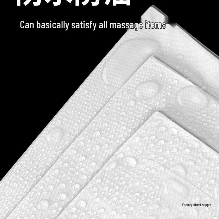 Waterproof, Oil-proof Disposable Massage Bed Sheets with Hole - Thickened, Breathable, Non-woven for Beauty Salons