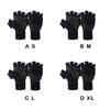 1 Pair Woman Man Unisex Cold Winter Glove Portable Half-finger Mitts Windproof Fingerless Skiing Gloves Sporting Camping