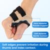 VELPEAU CMC Thumb Brace Orthosis for Arthritis, Osteoarthritis and Pain Relief, Anti-Slip Thumb Splint Stabilizer for Men Women