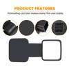 Tow Eye Cover Cap Trailer Hook Cover Cap Square Bumper Cover Simple Installation