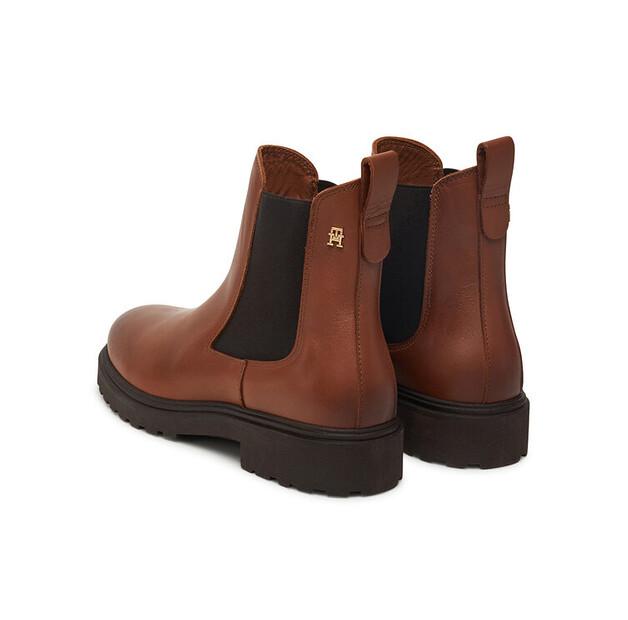 Chelsea Boots Tommy Hilfiger Cleated FW0FW08766 Braun