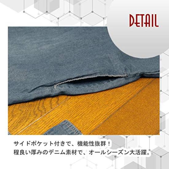 AIKA Shirt Denim Long Loose Long Regular Long Vintage Solid One Size To Navy Dress, Dress, Shirt, Overshirt, Fit, Oversized, A-Line, Length, Collar,