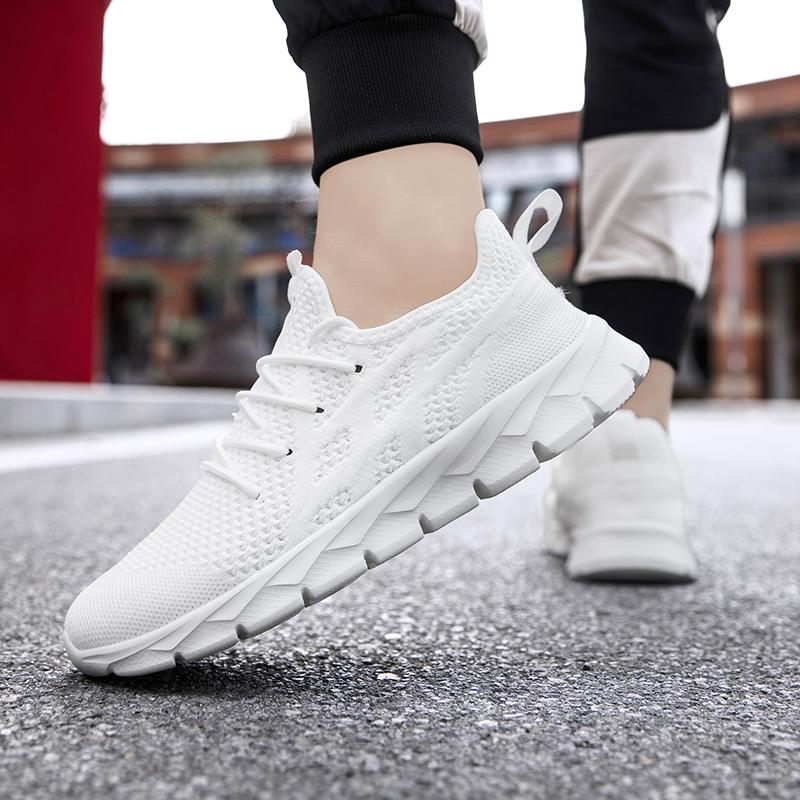 Damyuan Mode Herren Outdoor Freizeit Laufschuhe Schwarz Trainer Rutschfest Männlich Sport Sneakers Weiches Schuhwerk Übergröße